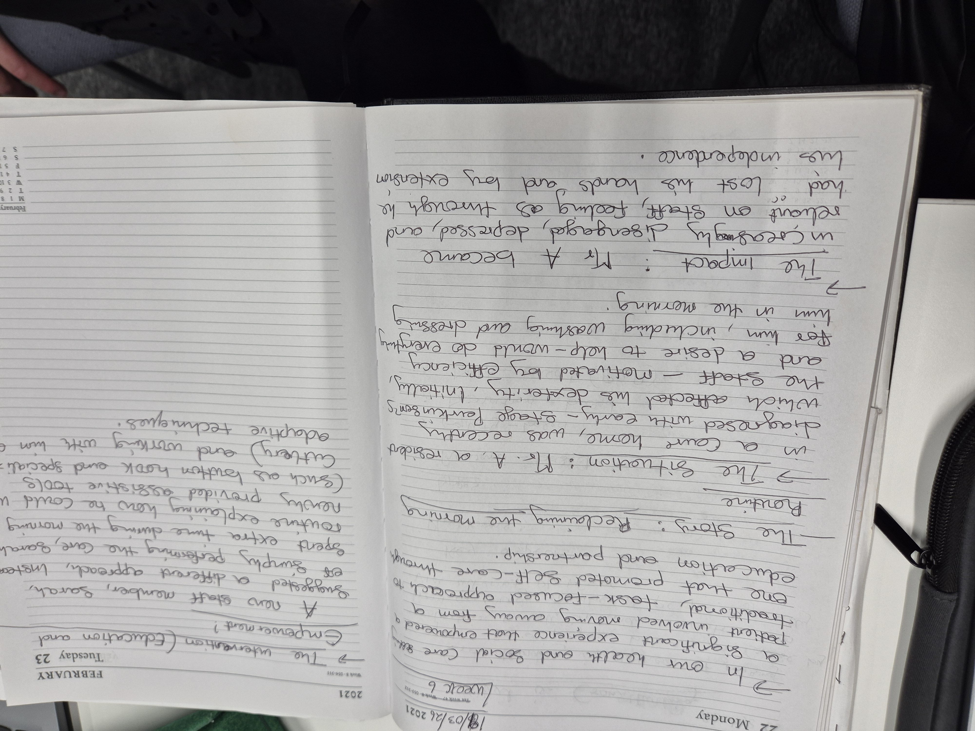 Innovative action has helped change  an elderly life.